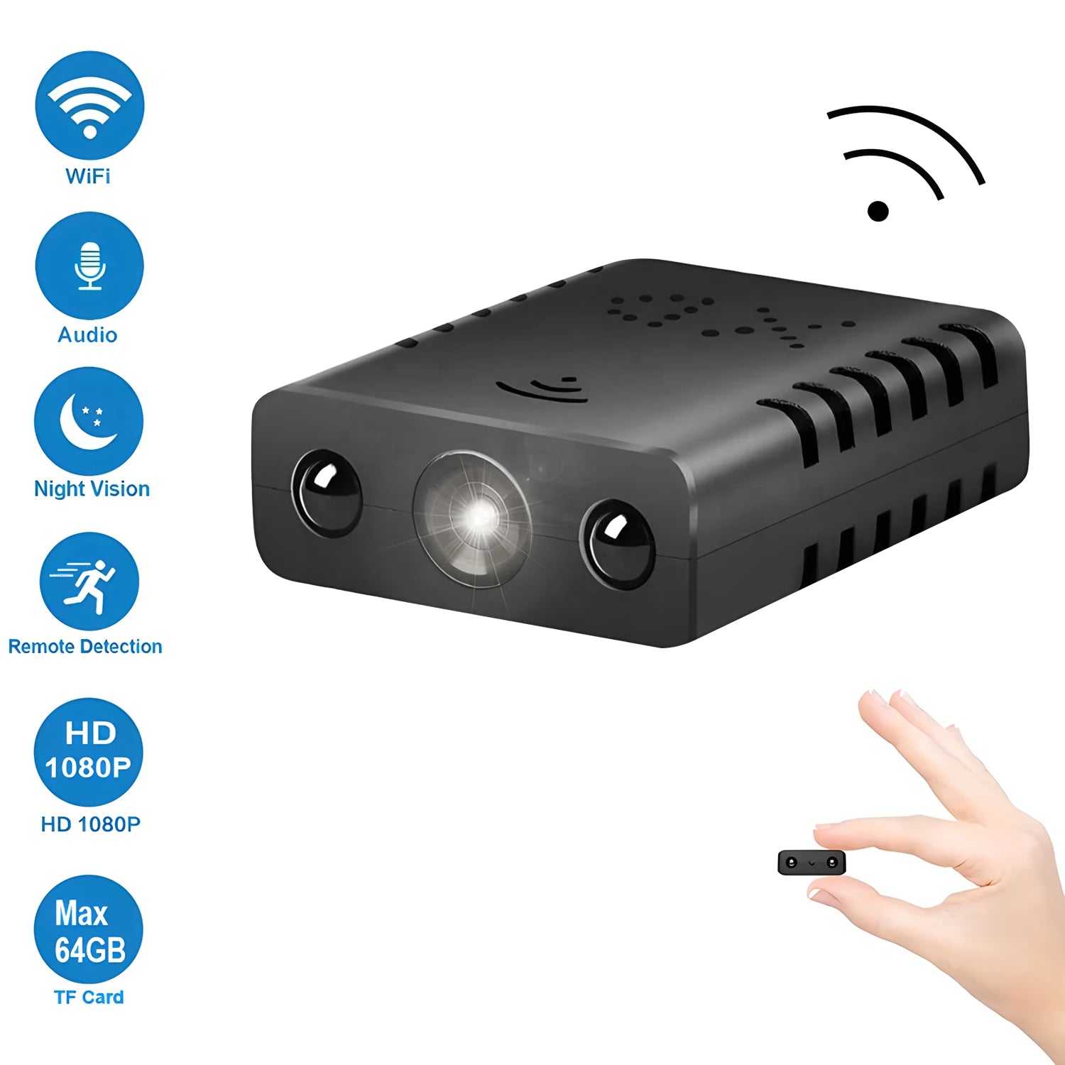 XD Mini Camera HD 1080P Home Security Camcorder Micro Cam Motion Detection Video  Surveillance Recorder