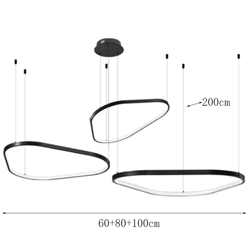 Modern Designer Chandelier Hanging Lamp Pendant Lamps for Ceiling Modern Home Decor Ornaments  Interior Lighting Pendant Lamp