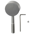 Stainless Steel Single Lever Handle Faucet Handle with Hot and Cold Color Button Shower Handle Replacement Water Tap Handle