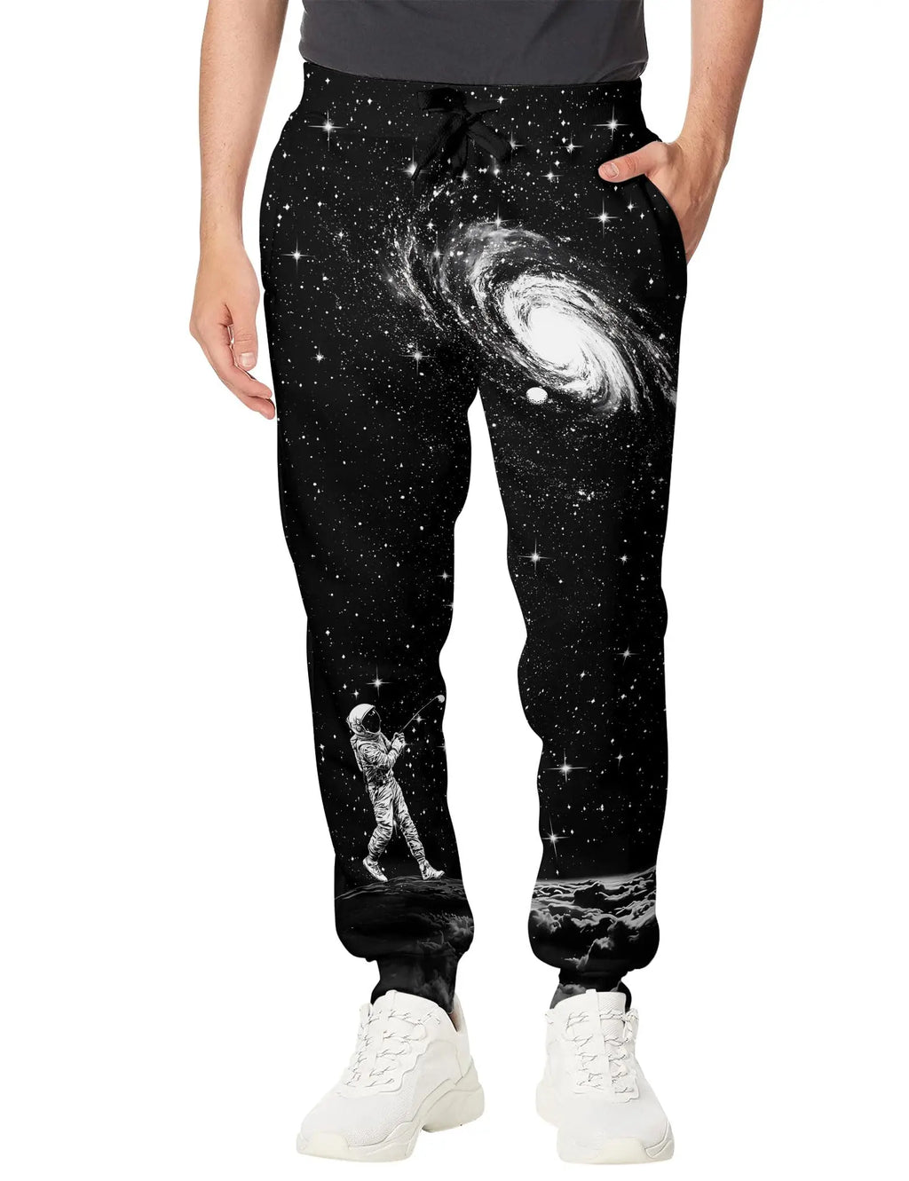 Men's Casual Jogging Pants Abstract Kitten Pizza Print Design Suitable for Outdoor Sweatpants Autumn and Winter Fashion