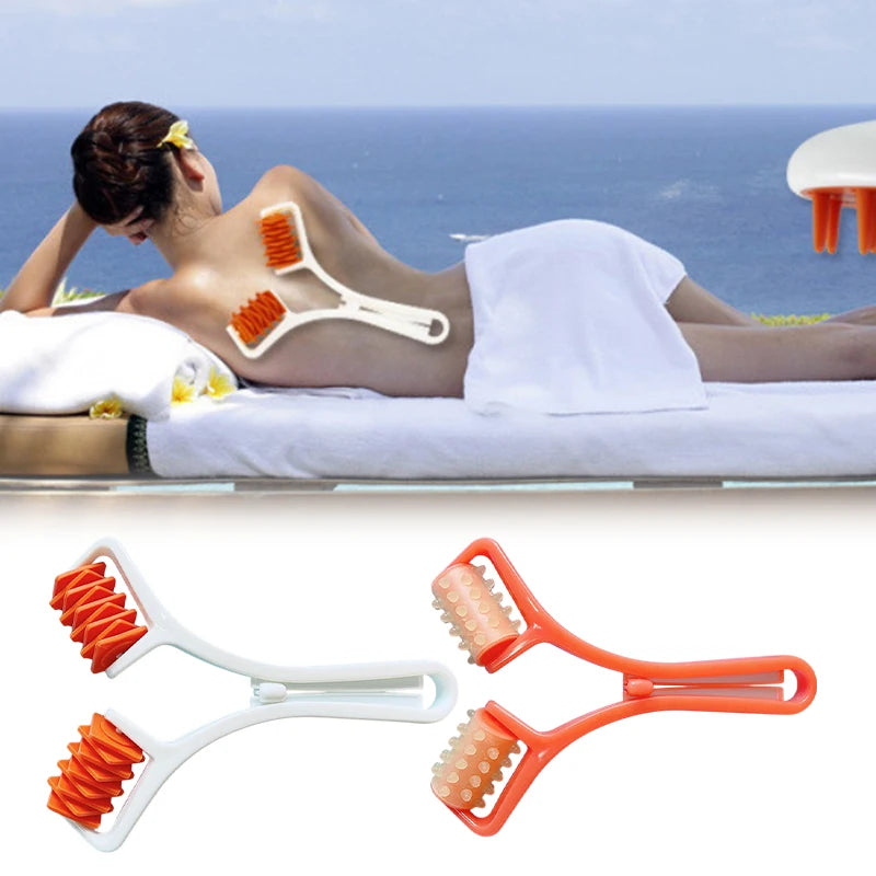 Facial Massager Roller Y Shape Body Shaper Massage Anti Wrinkle Face-Lift Slimming Arm Leg Neck Relaxation Skincare Beauty Tool