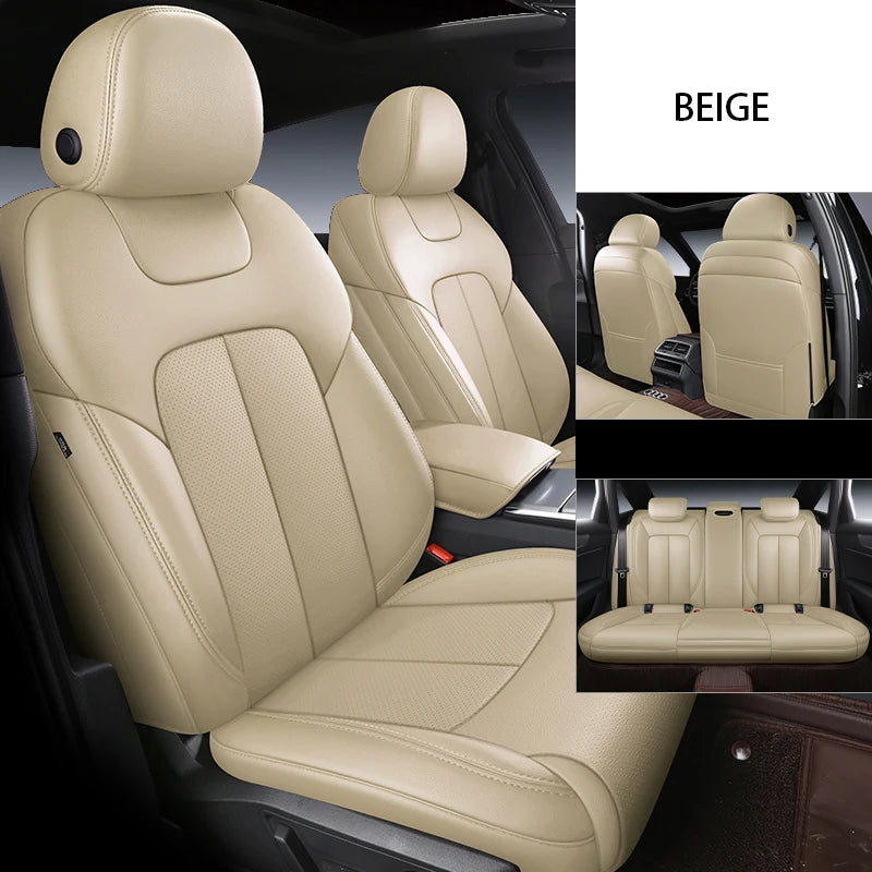 Custom Fit Car Seat Covers For Nissan Tiida March Leaf Kicks Versa Teana J32 Rouge X Trail T32 Qashqai J11 Juke Auto Accessories