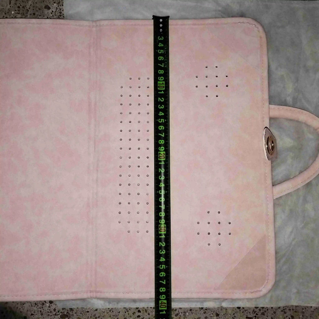 Pink Laptop Sleeve Fashion with Handle PU Laptop Protective Case Laptop Bag for for Macbook,Lenovo,Xiaomi,Huawei