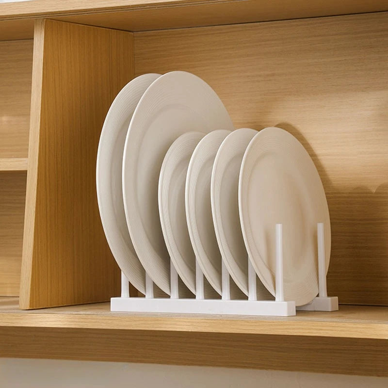 Creative Multifunctional Dish Drainer Rack - 2-Tier Kitchen Sink Organizer for Plates, Bowls, Lids, Utensils,Space Saving Design