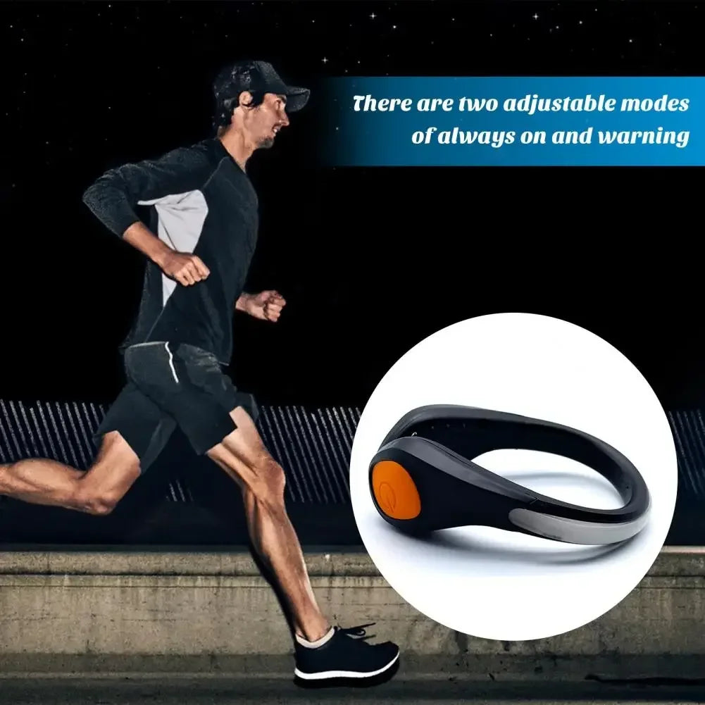 Shoe Clip Lamp Multiple Lighting Modes LED Shoes Light Simple Installation Sports Shoe Light  Night Running Shoe Safety Light