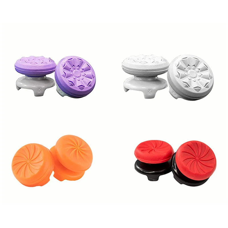 2pcs Hand Grip Extenders Caps Game Controller Gamepad Thumb Stick Grips Rocker Stick Extenders Caps For PS4 PS5 Xbox Accessories