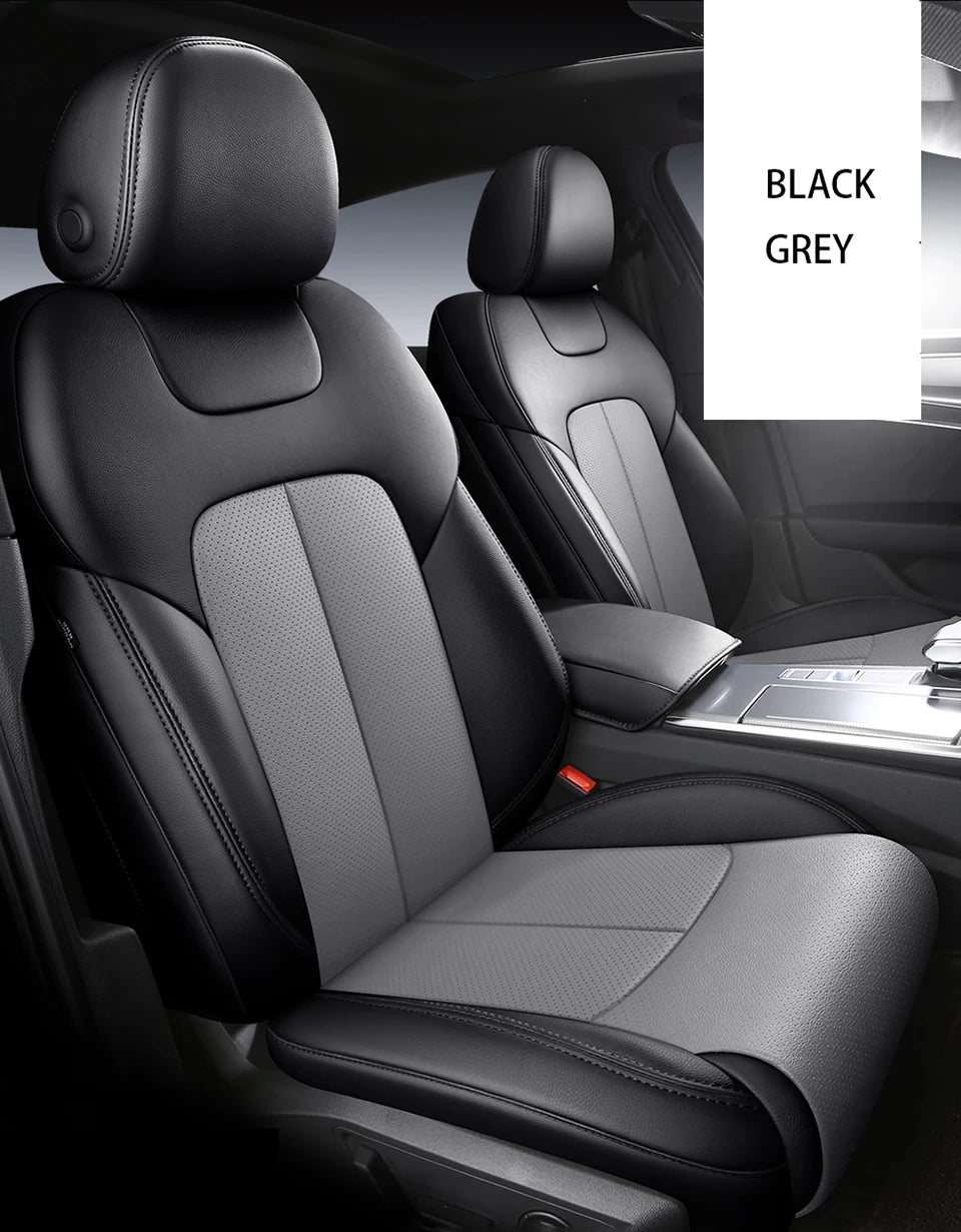 Custom Fit Car Seat Covers For Nissan Tiida March Leaf Kicks Versa Teana J32 Rouge X Trail T32 Qashqai J11 Juke Auto Accessories