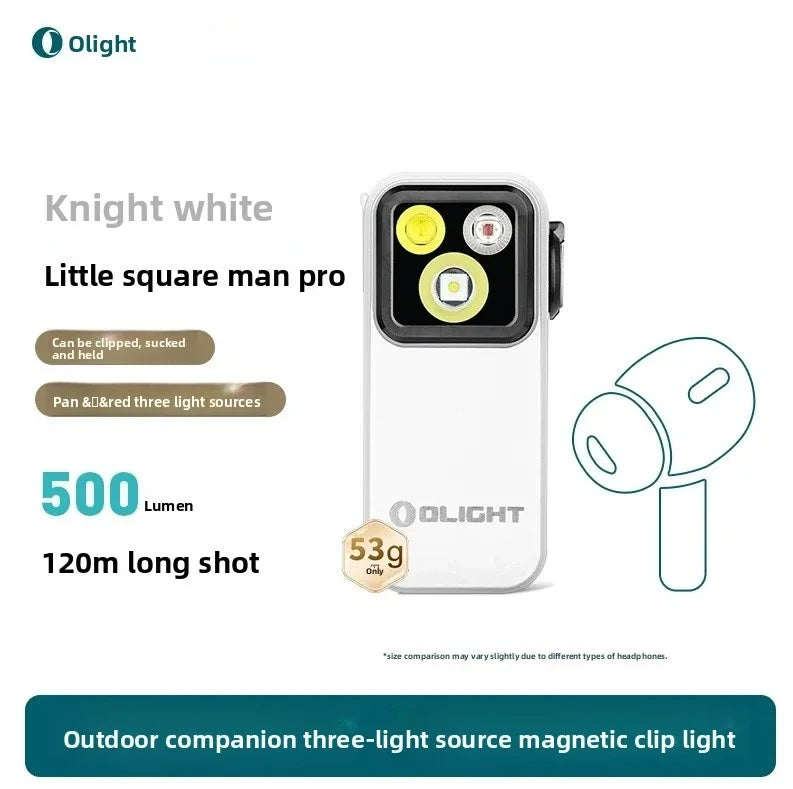 Olight Oclip Pro Ultra Flashlight 5.7cm Aluminum Alloy Outdoor Magnetic Headlight Portable Mini Flashlight Lithium Battery Gifts