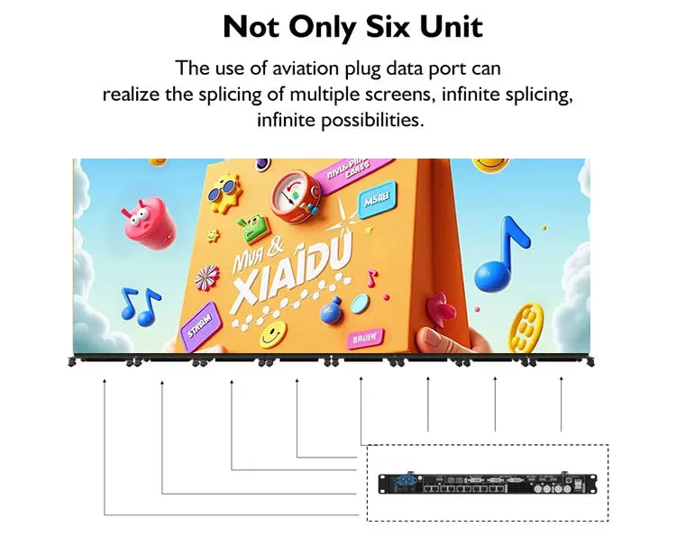 Floor-to-ceiling large poster display P1.53P1.86P2P2.5P3 digital signage, portable indoor LED display