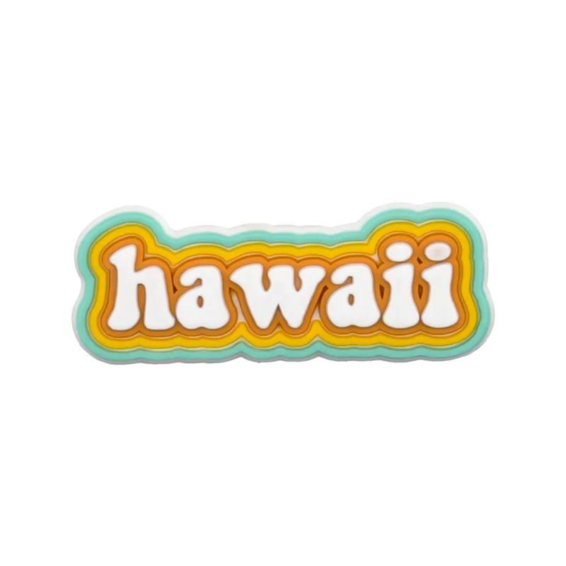 1/30PCS Shoe Charms New Hawaiian Style Flower Surf Board Shoe Accessories Pins for Clog Kawaii Women Men Cute Shoe Decoration