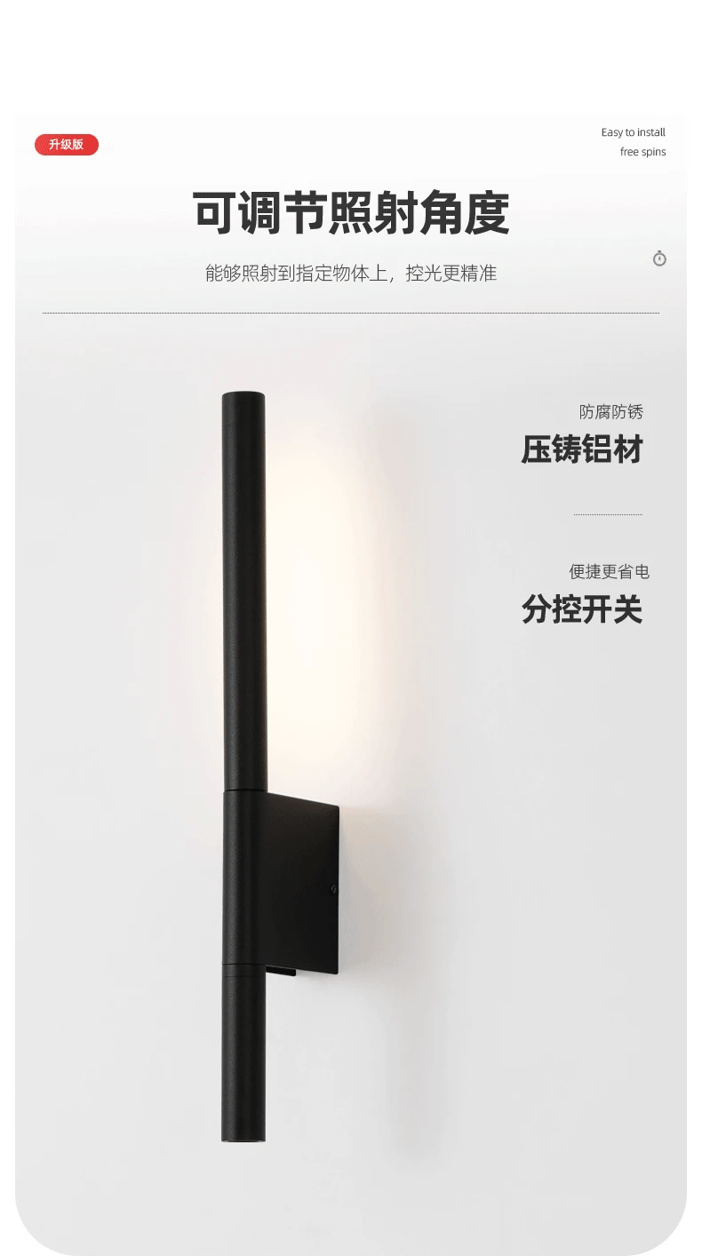 LED Wall Lamp for Living Room Wall Decor Light Fixture Lights Indoor Bedroom Lighting Bedside Table Lamps Night Lamp