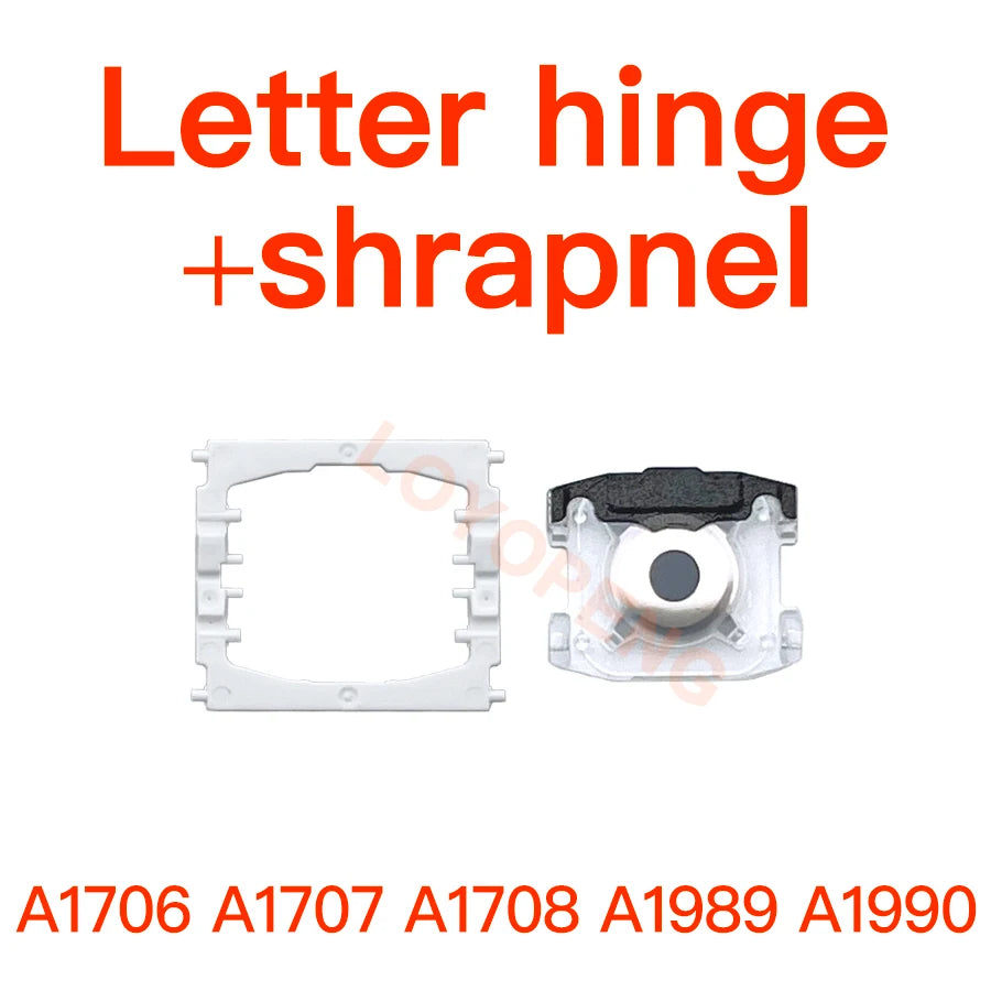 Replacement Keycap Single Key or Hinge 2016-2019 For MacBook Pro Retina 13" 15" A1706 A1707 A1708 A1989 A1990
