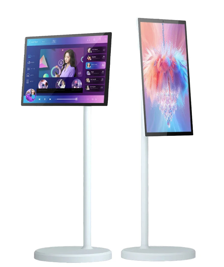 Indoor Interactive Android 12-Standard TV Portable Smart Display LCD Touchscreen