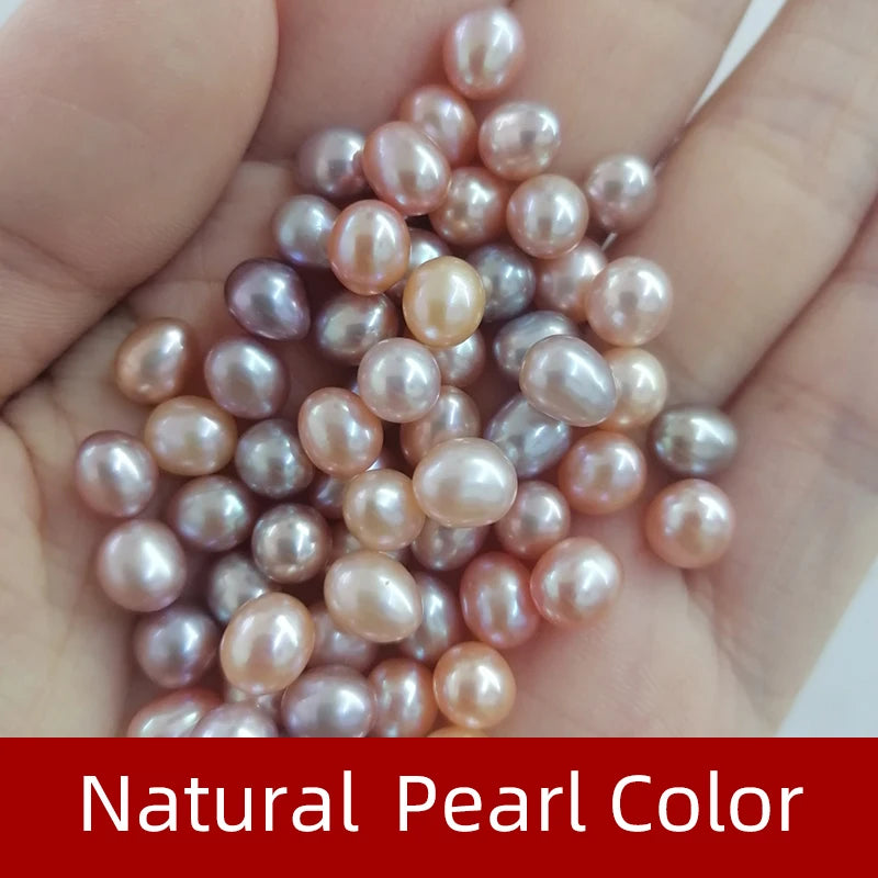 Natural Freshwater Drop Pearl Pendant Necklace 18K Gold Pure  Au750  Fine Jewelry Women Party Gift gold-plated Chain D364