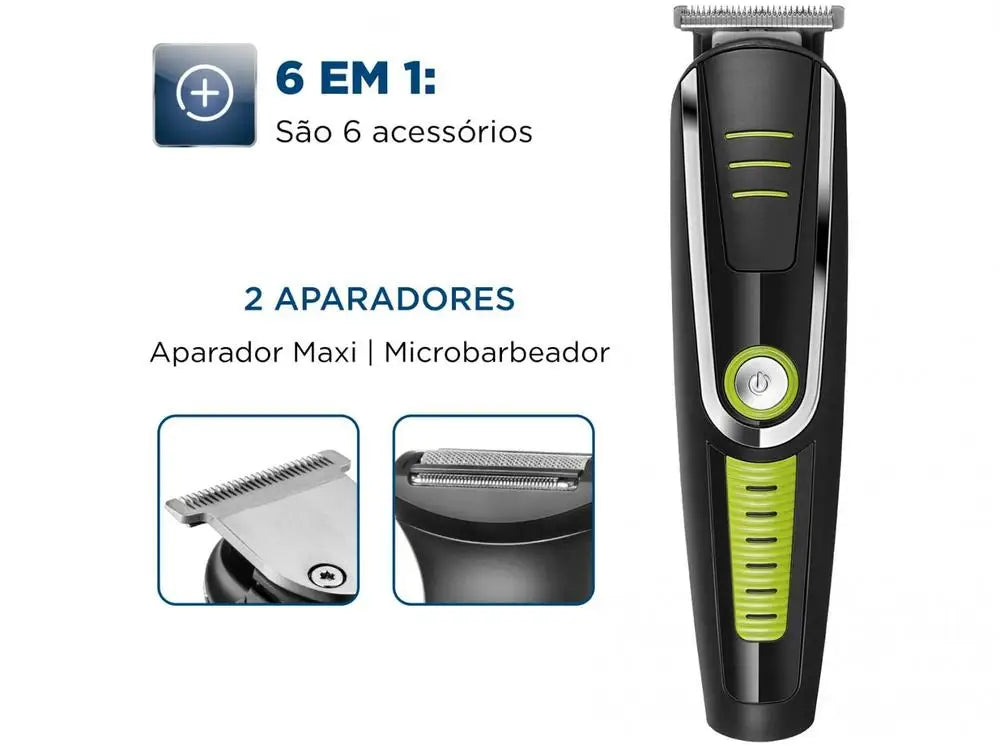 Mondial Super Groom 6-in-1 Hair Trimmer - Dual Voltage