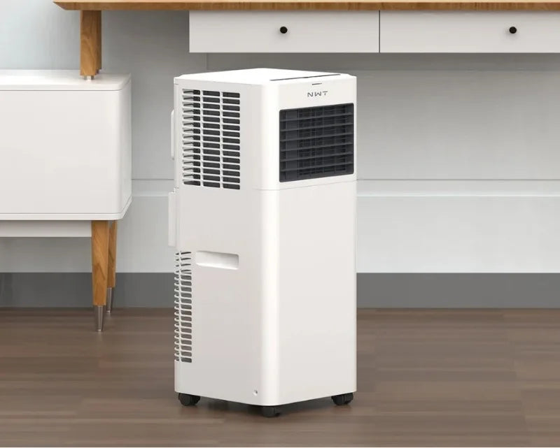 220V 700W Mobile Portable Air Conditioner 3-in-1 Cooling Dehumidifier Air Fan, Installation-Free Removable Mini Air Cooler