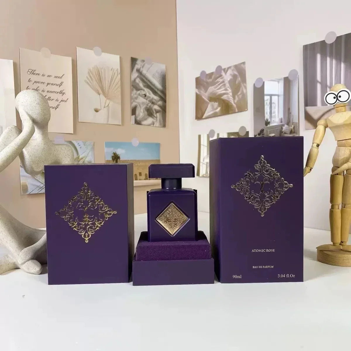90ML Niche Unisex Initio Perfume  LongLasting Oriental Woody Scent with Oud Vanilla Musk & Rose for Elegant Daily Fragrance