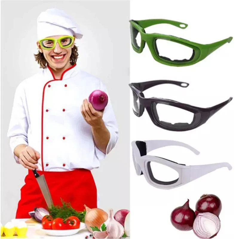 Anti-Fog Onion Goggles Tear Free Safety Eye Protection Glasses Kitchen Cooking Gadgets
