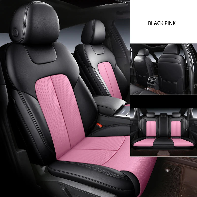 Custom Fit Car Seat Covers For Nissan Tiida March Leaf Kicks Versa Teana J32 Rouge X Trail T32 Qashqai J11 Juke Auto Accessories