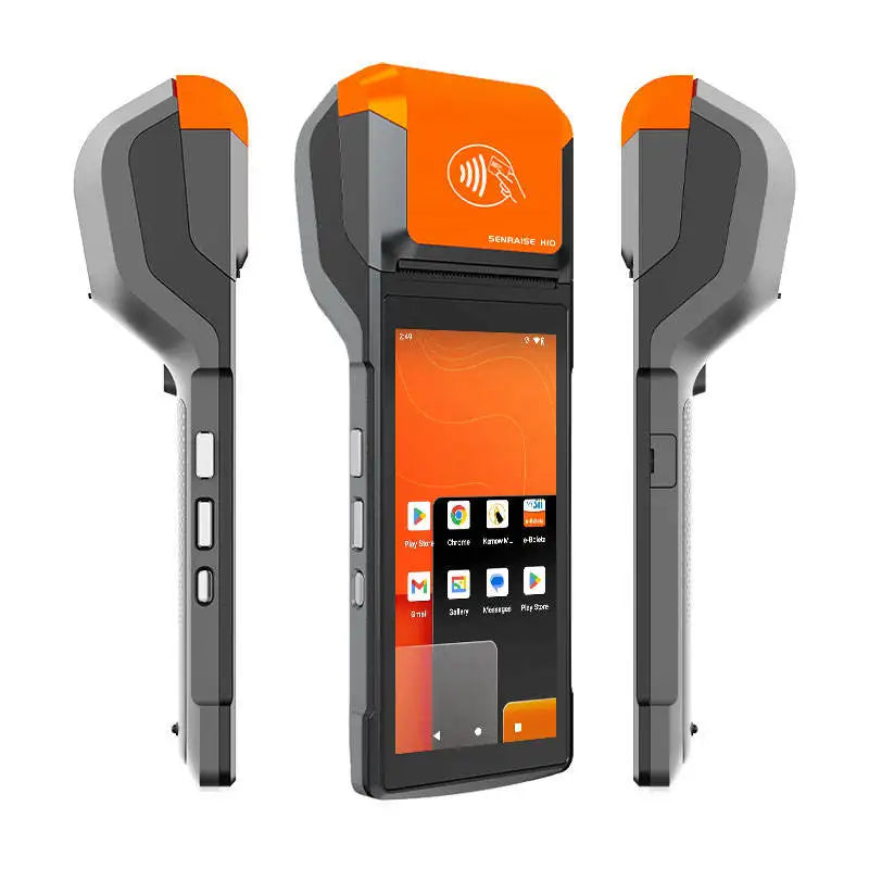 2026 Senraise H10P Mobile Handheld Android 14 POS Terminal Machine with Thermal Printer