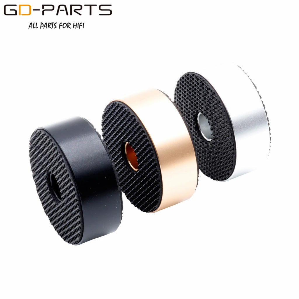 20mm 30mm 40mm Solid Aluminum Amplifier Feet Speaker Cabinet Isolation Stand Damper Leg Base DAC PC Turntable CD Player Mat Pad