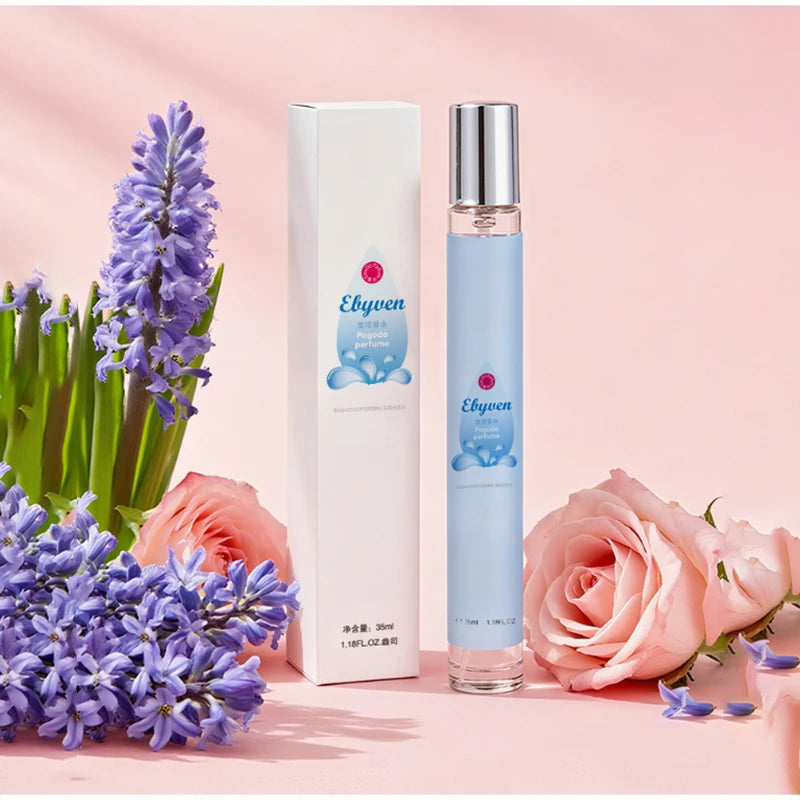 Floral Unisex Fragrance High-end Baby Milk Scented Pagoda-shaped Eau De Toilette Fresh Vanilla Lavender Deodorizing Body Spray