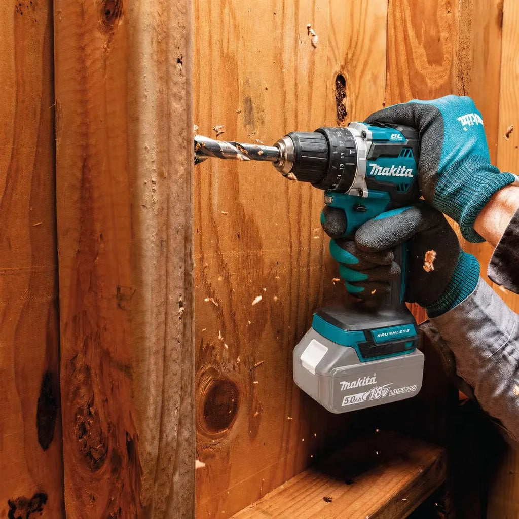 Makita DDF487 10mm Brushless Household 18V Lithium-ion Charging Impact Drill,high Torque Electric Screwdriver Makita 18V Battery