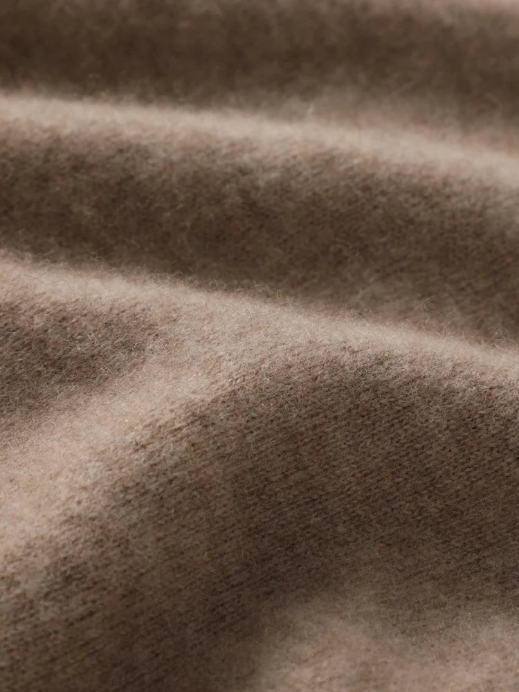 Autumn Winter Men O-neck 100% Merino Wool Pullover Cashmere Sweater Basic Casual Bottom Business Knitwear Soft Warm Clothing