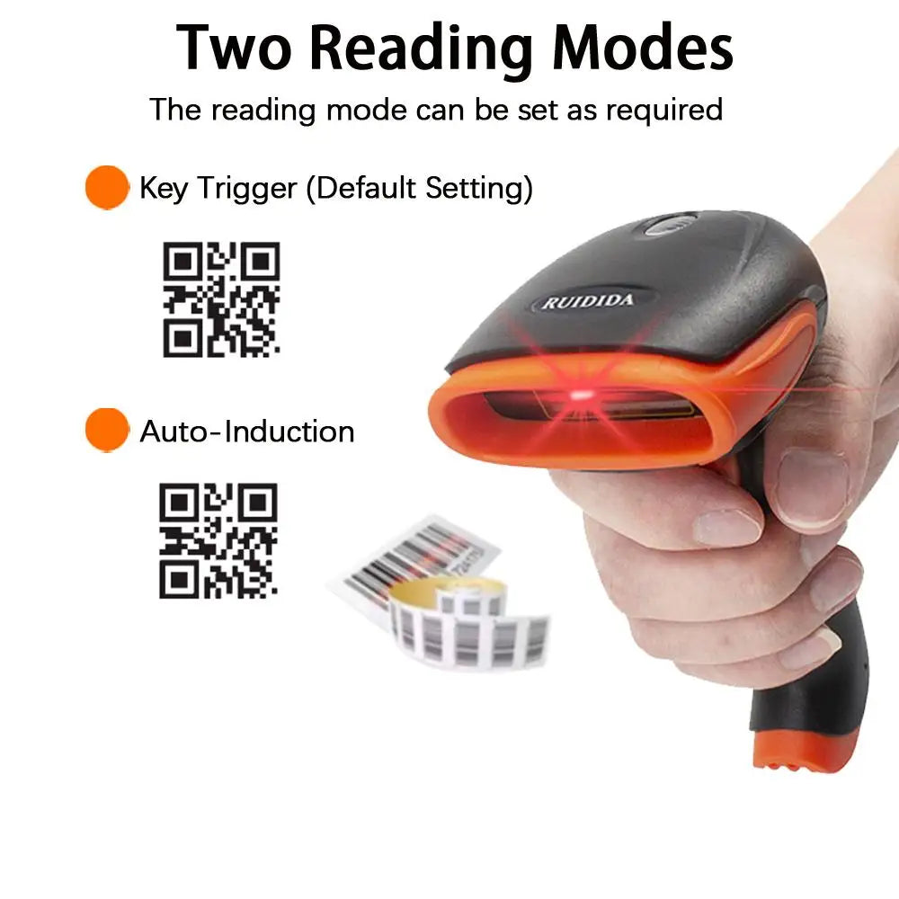 Wired Code Scanner 2d Barcode Reader Portable Handheld Barcode Reader Qr Code Reader PDF417 DM Code Scanner