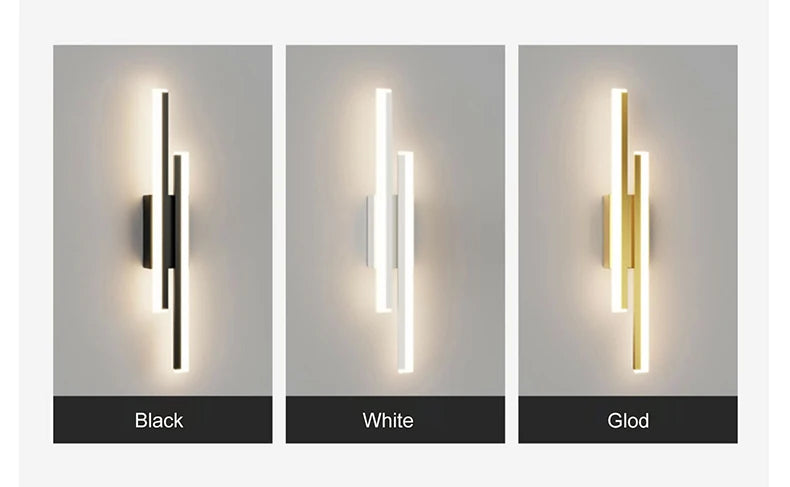 LED Wall Light Modern Wall Decor For Bedroom Living Room Corridor Room Decor Lighting Home Wall Lamp Indoor Lighting Fixtures