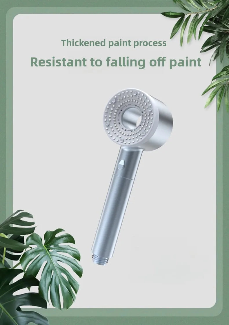 5 Modes Shower Head High Pressure Showerhead Portable Filter Rainfall Faucet Tap Bathroom Bath Home Bathroom Accessories