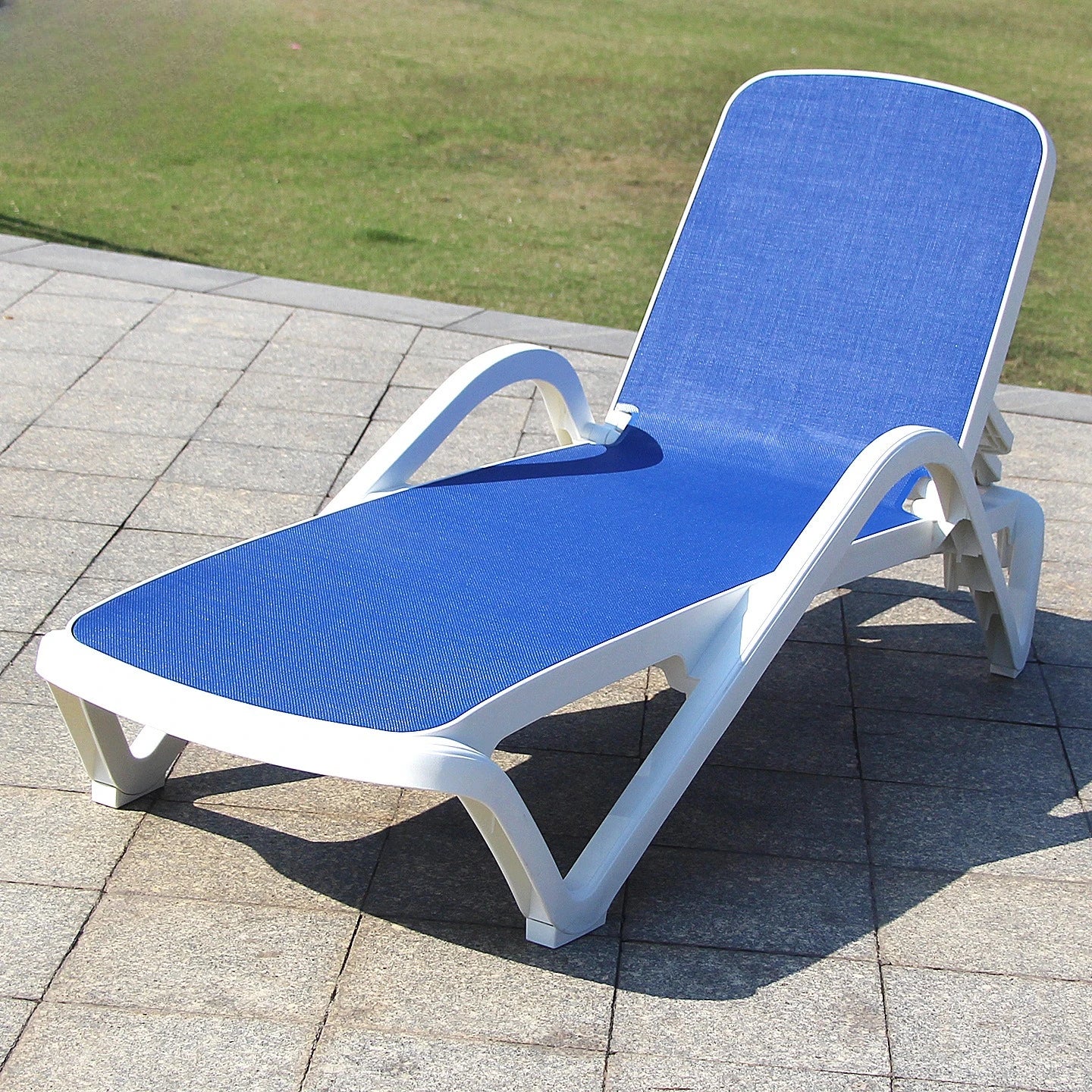 Outdoor bed-in hotel B & B, indoor swimming pool Plastic Teslin loungers