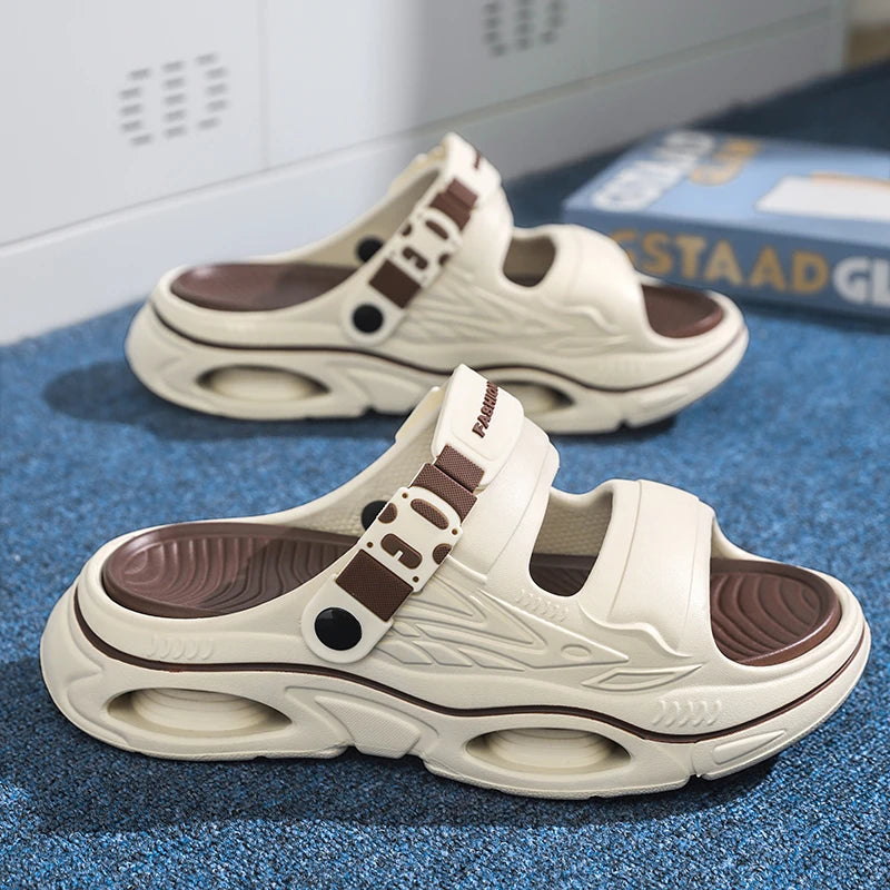 New Popular Summer Non-Slip Slippers for Men and Women, Men's Beach Sandals and Slippers