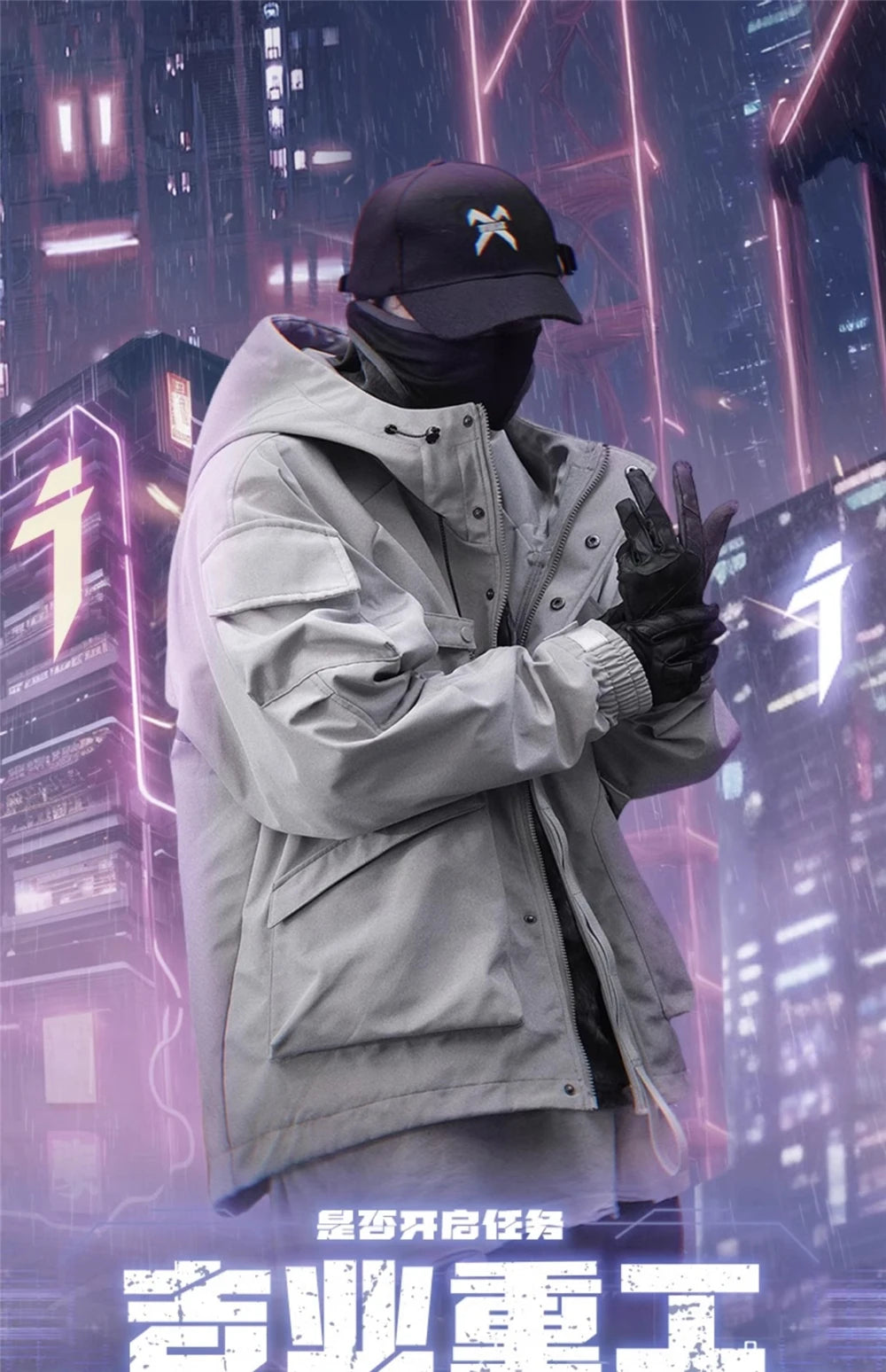 11 BYBB'S DARK 2025 Tactical Jackets Hooded Windbreaker Mens Cargo Function Jacket Fashion Coats Outwear Techwear Streetwear  ﻿