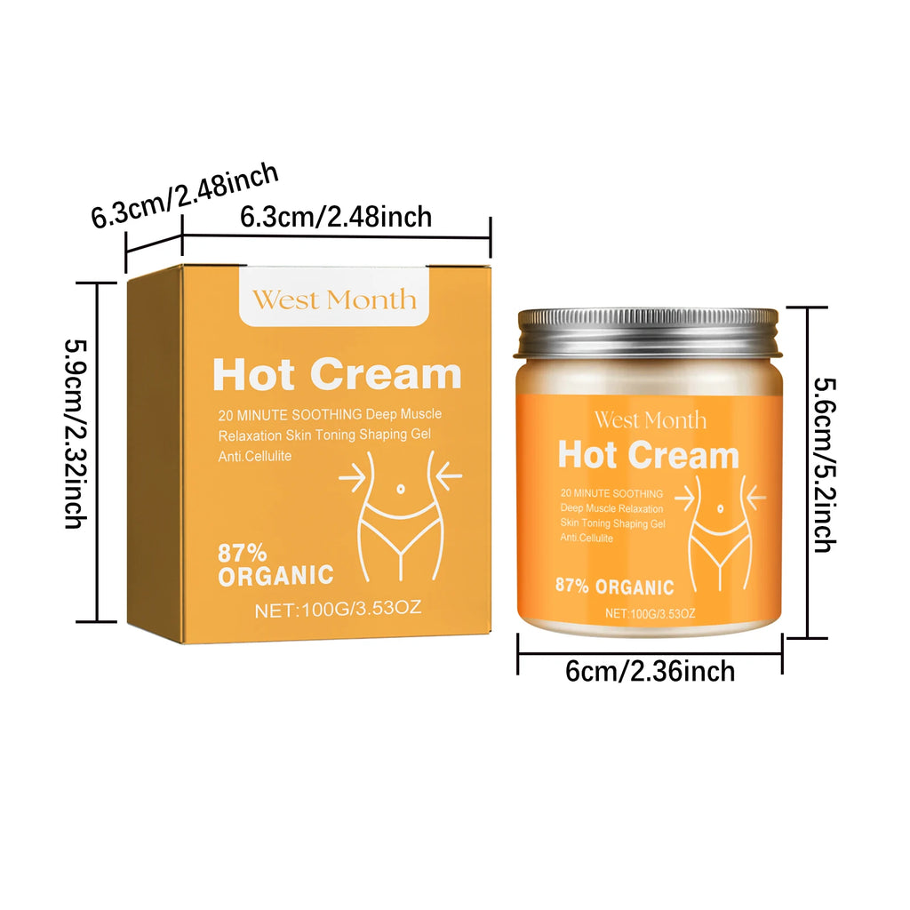 Body Sculpting Cream Massage Skin Legs Arms Waist Full Body Universal Firming Cream