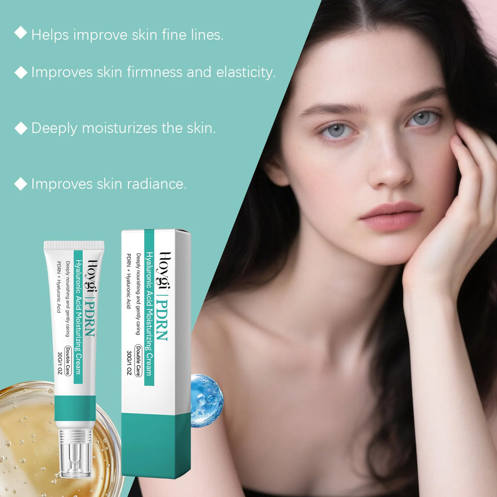 Hoygi Hyaluronic Acid Moisturizing Cream Hydration Glowing Skin Nourishing Anti Wrinkle Lightweight Mild Multi Effect Face Cream