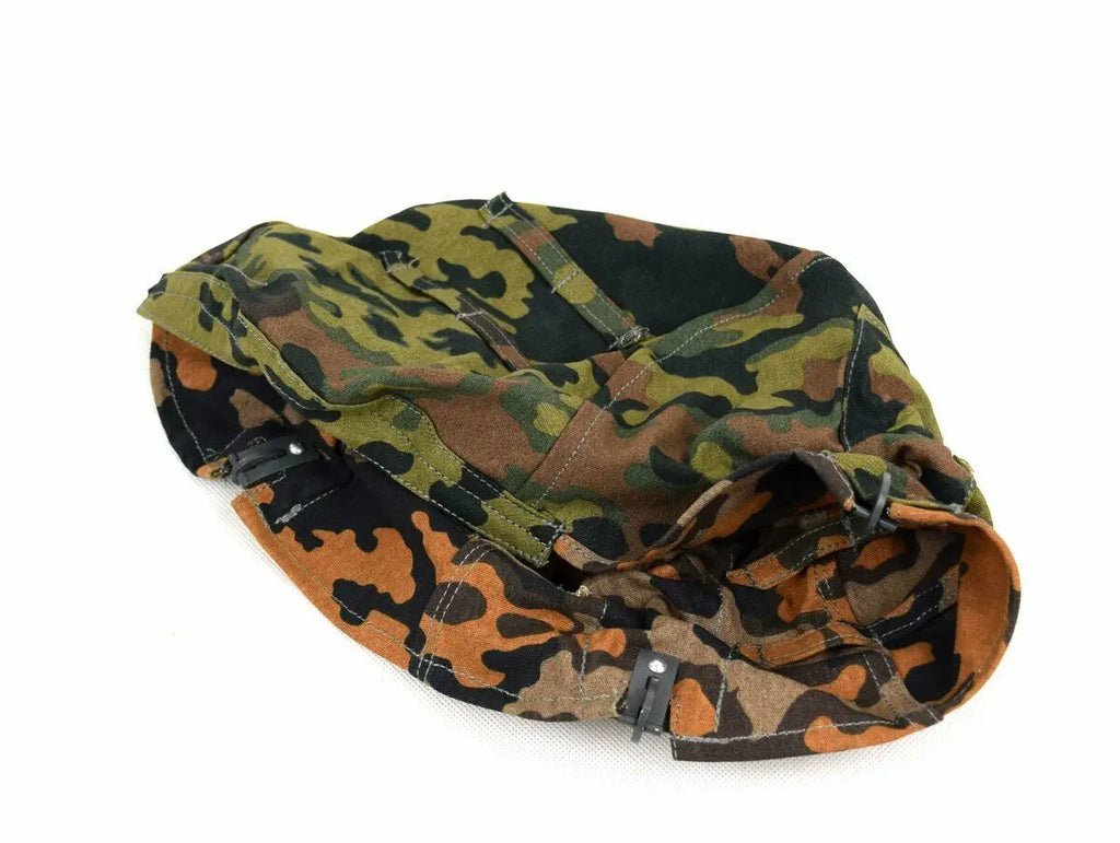 WWII German ELITE M35 Reversible Helmet Cover Spring And Fall Oak Camo MILITARY War Reenactments
