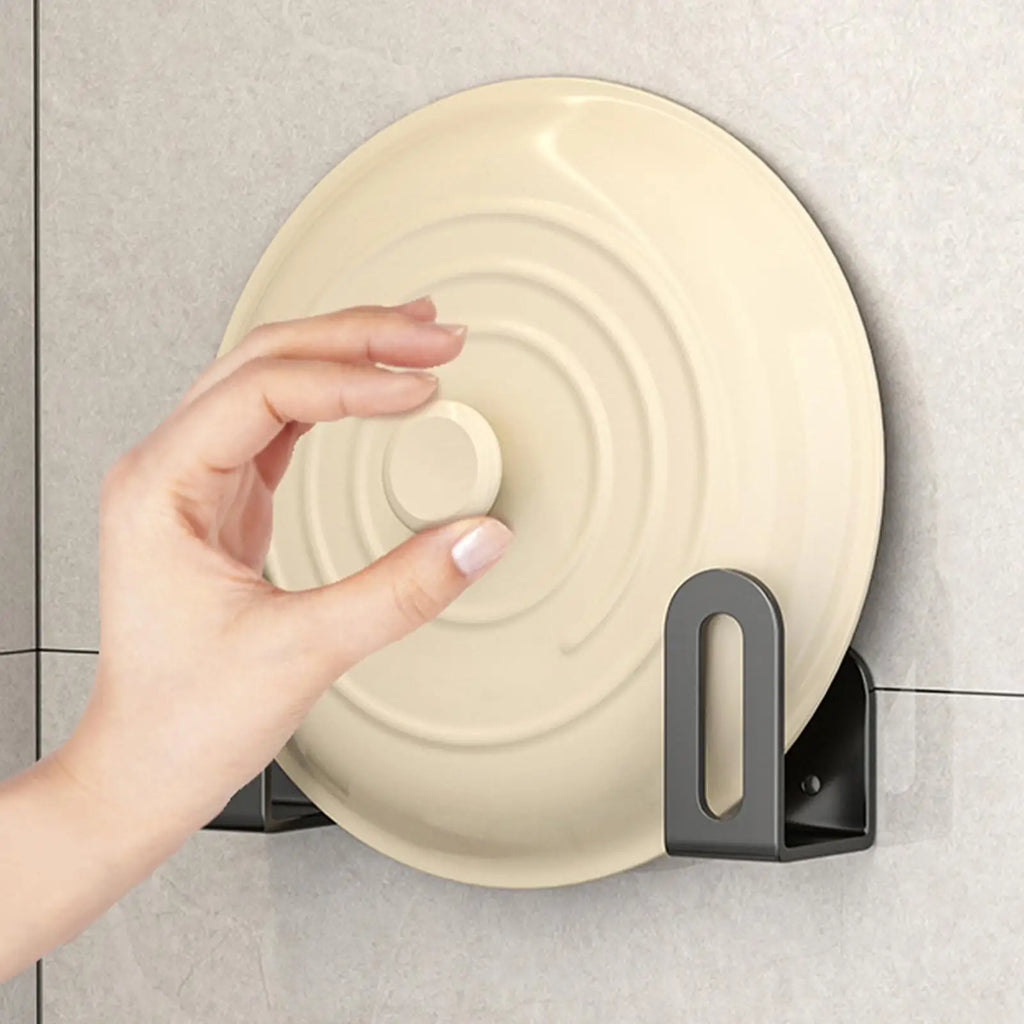 Kitchen Storage Rack For Cutting Board Pot Cover Sink Sponge Organizer Bathroom Wall Mounted Multifunctional Organizer Rack