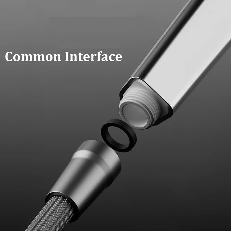 Nylon Rope Braided Shower Pipe 4 Points Universal Water Pipe Hot And Cold Shower Head Explosion-proof Connecting Pipe