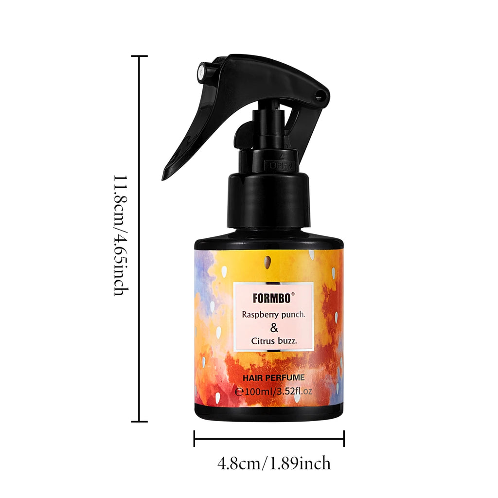 Long Lasting Car Air Freshener Spray, FORMBO Hair Perfume Auto Deodorizer, Remove Odor Aromatherapy Mist for Car Interior, 100ml