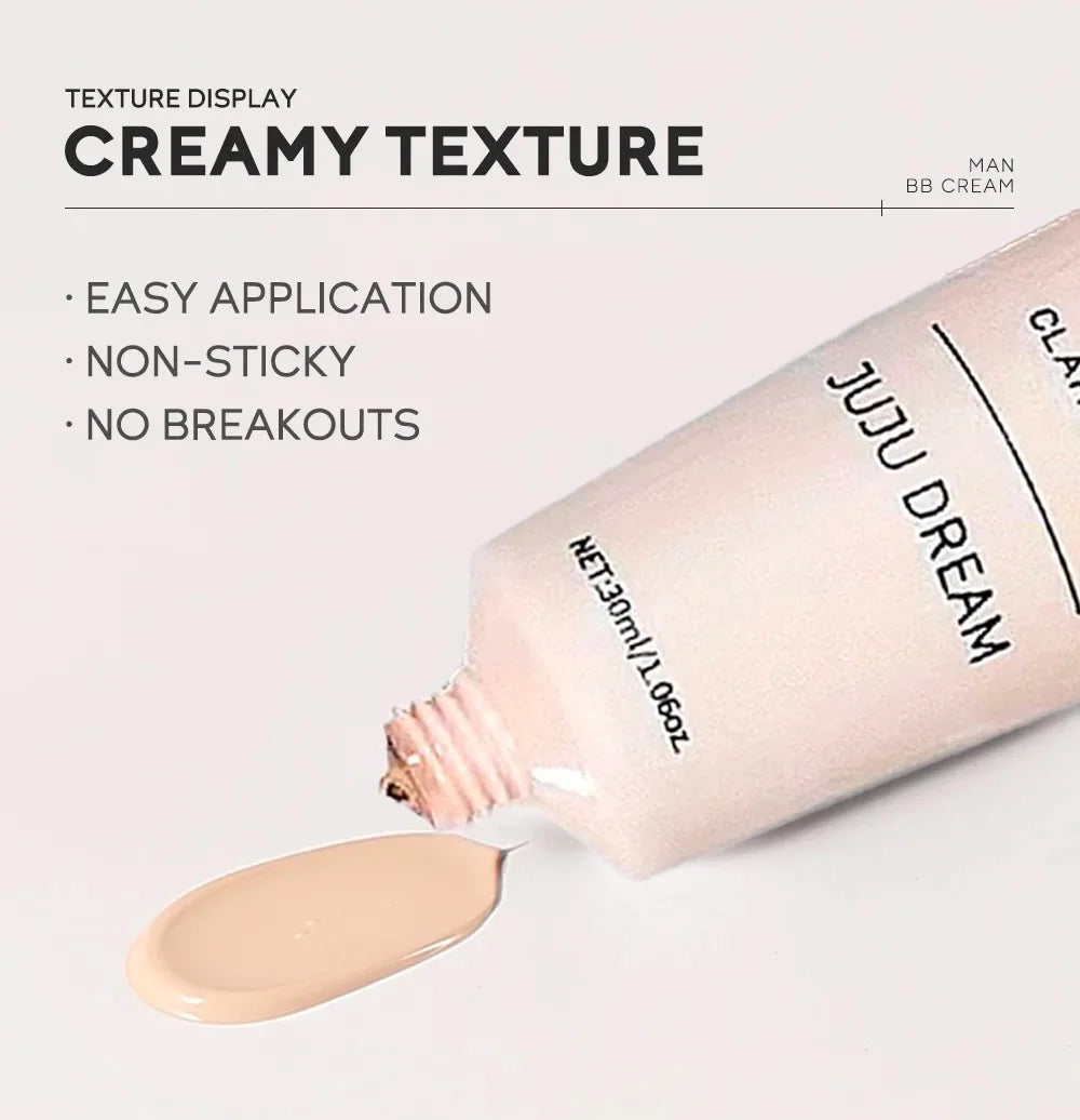 Men’s BB Cream – Full Coverage, Waterproof,Long-Lasting, Natural Matte Finish,Certified, Skin-Friendly, Quick Base for All Looks