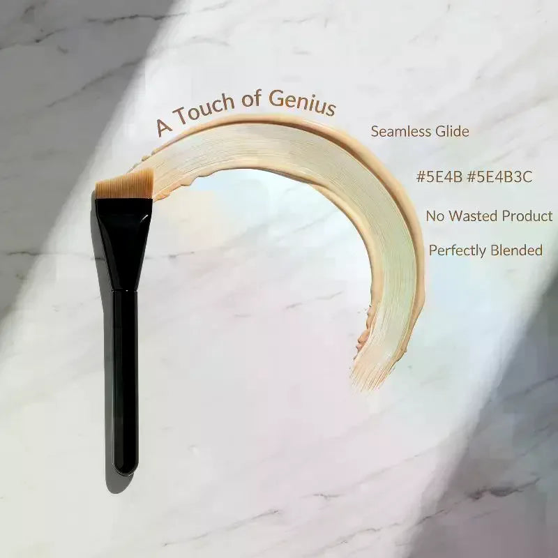 Makeup Foundation Brush Mixing Palette Stainless Steel Foundation Lipstick Eye Shadow Mixer Palette With Spatula MakeUp Set