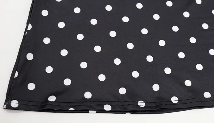 Ahagaga Fashion Women's Strapless Suits With Scarf Polka Dot Summer Regular Causal 2Pcs (Tops+Skirts) Sexy Slim Fit Female Sets