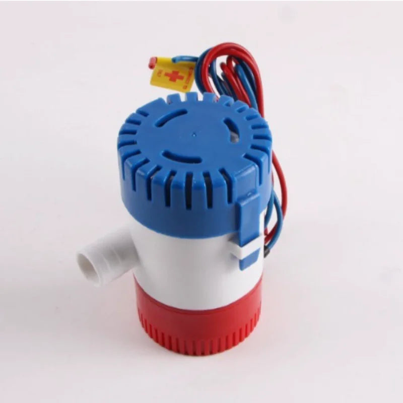 12V Submersible Marine Water Pump 1100GPH Vacuum Bilge Pump for Boat Yacht Waterplane Motor Home Houseboat Fishing Boat Accessor