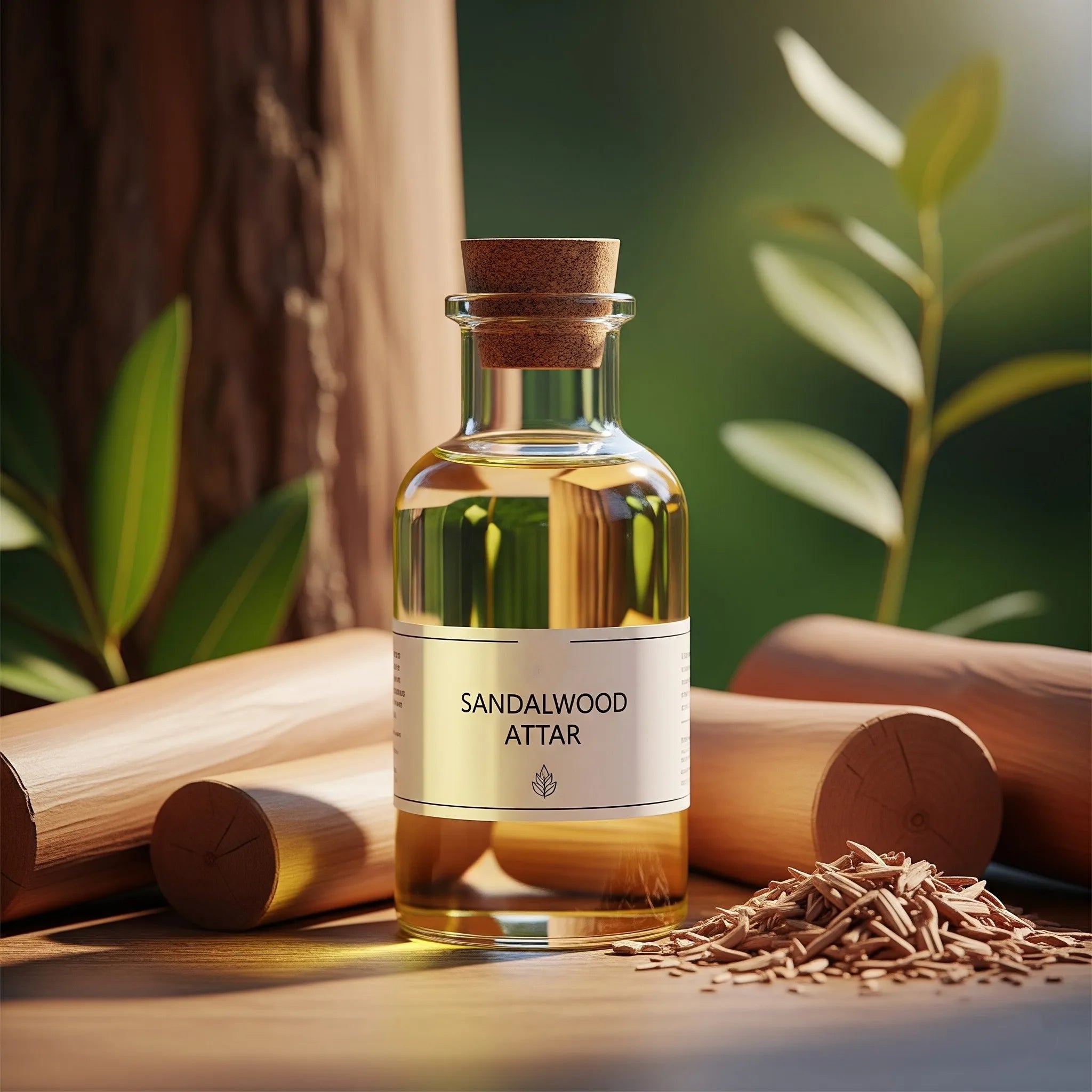 Luxury Woody Sandalwood Attar Fine Fragrance Base For Niche Perfume Brands