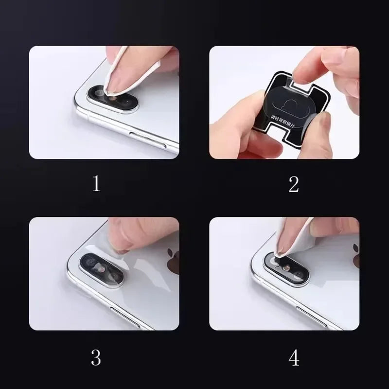 Aluminum Metal Rear Camera Lens Protectors for iPhone 18 Pro Max 18Pro 18ProMax Hollow Lens Cover Ring Film