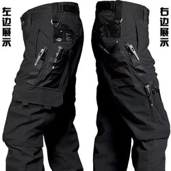 New Tactical Work Pants Men Outdoor Cargo Trousers Multi-pocket Waterproof Pant Autumn Spring Outdoor Workwear Hiking Trousers