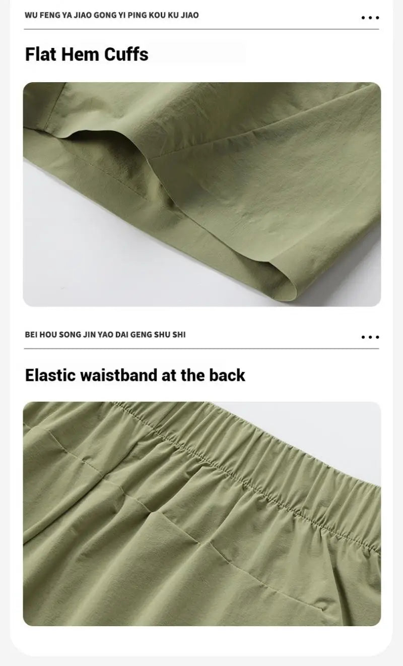 Men’s Quick-Dry Hiking Shorts – Lightweight Outdoor Travel Shorts