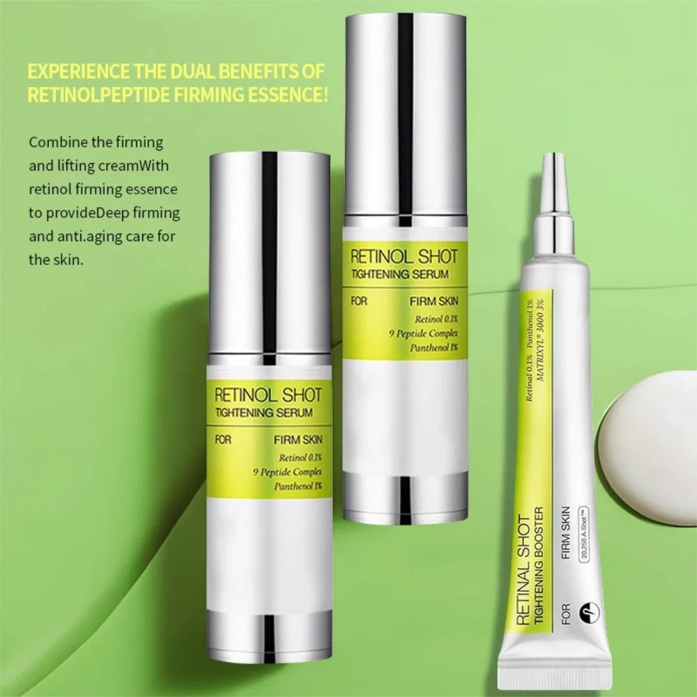 Retinal Shot Tightening Serum/Booster/Face Fift Cream Deep Hydration Moisturizating Firm Skin Reduces Fine Lines Minimizes Pores