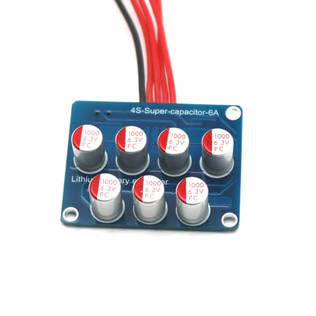 4S 6A Active Equalizer Lifepo4 Li-ion Lithium Battery Balancer Energy Transfer Balance Board F/ 4 Strings 12V BMS Protection